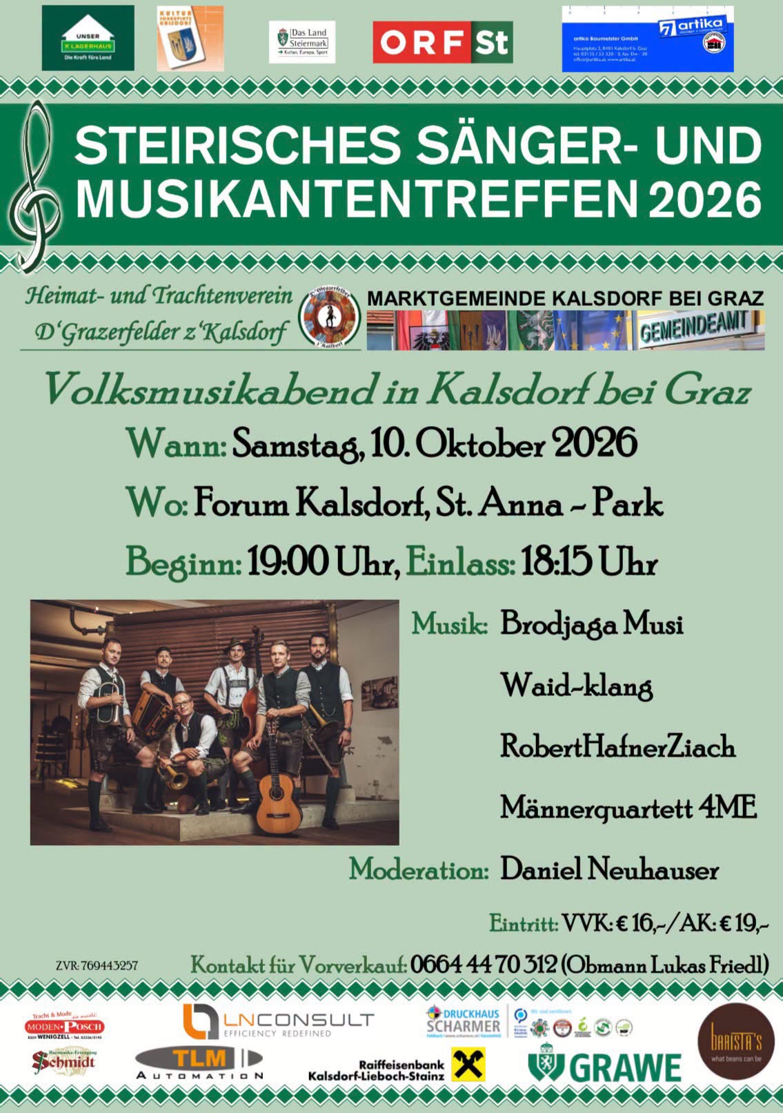 14 SUMT Kalsdorf 2026 SUMT St. Martin Plakat 2026